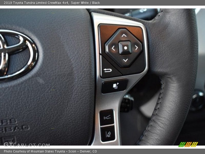 Super White / Black 2019 Toyota Tundra Limited CrewMax 4x4