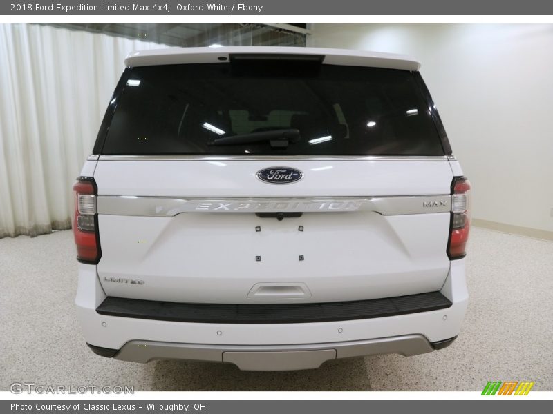 Oxford White / Ebony 2018 Ford Expedition Limited Max 4x4