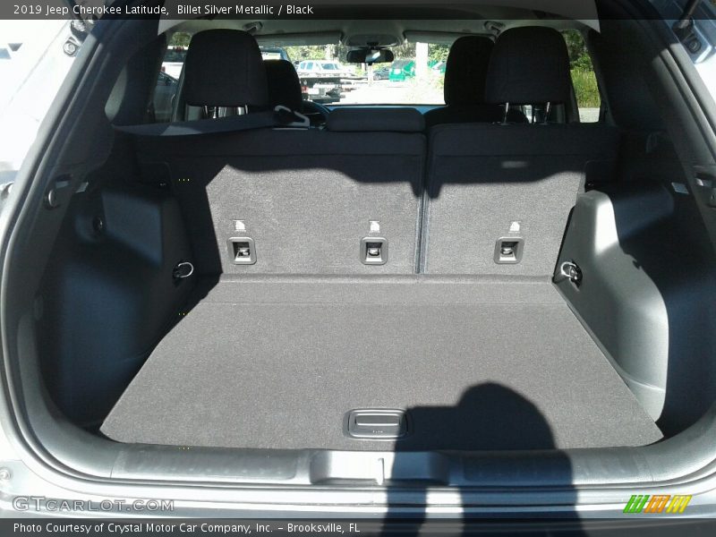 Billet Silver Metallic / Black 2019 Jeep Cherokee Latitude