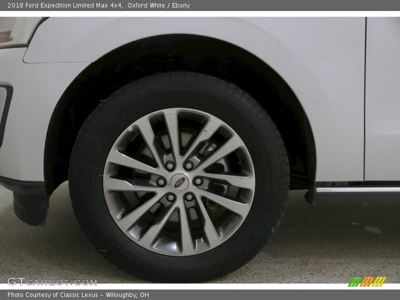 Oxford White / Ebony 2018 Ford Expedition Limited Max 4x4
