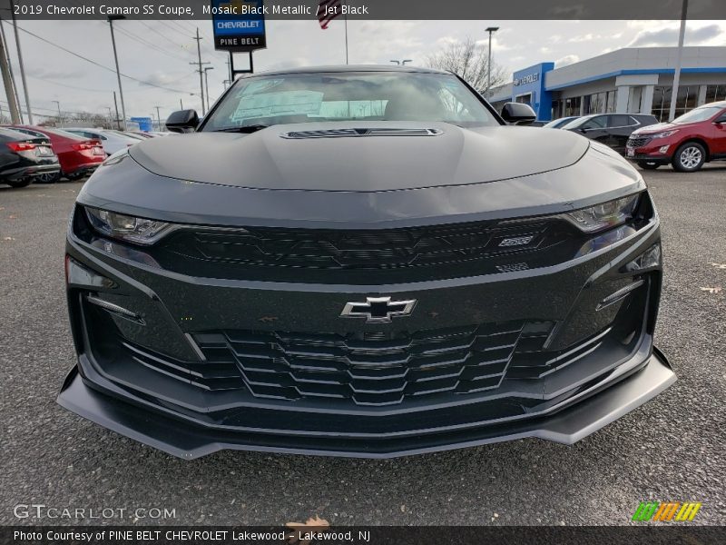Mosaic Black Metallic / Jet Black 2019 Chevrolet Camaro SS Coupe