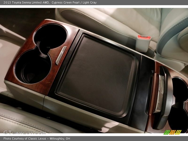 Cypress Green Pearl / Light Gray 2013 Toyota Sienna Limited AWD