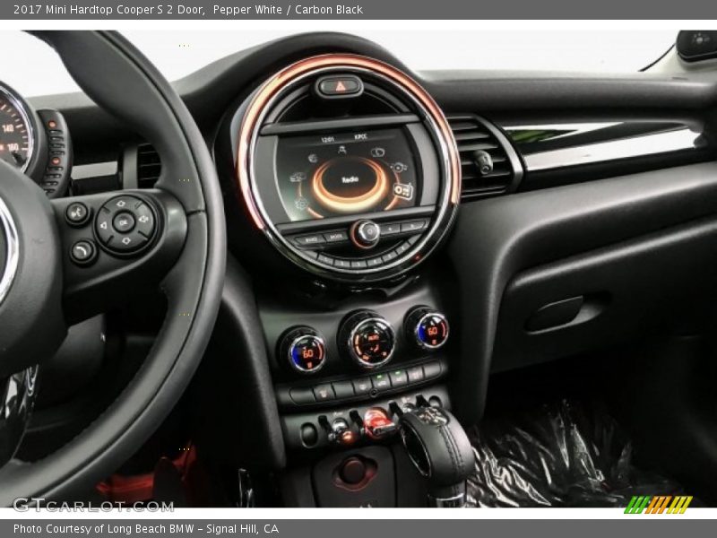 Pepper White / Carbon Black 2017 Mini Hardtop Cooper S 2 Door