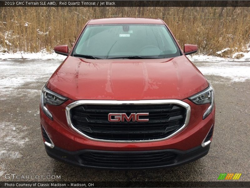 Red Quartz Tintcoat / Jet Black 2019 GMC Terrain SLE AWD