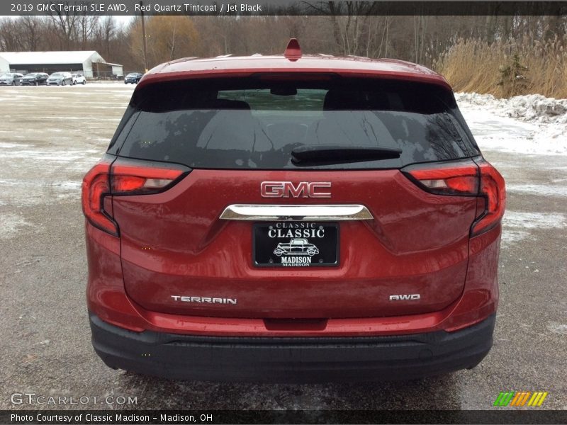 Red Quartz Tintcoat / Jet Black 2019 GMC Terrain SLE AWD