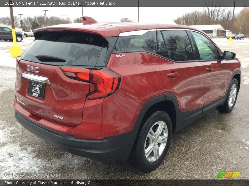 Red Quartz Tintcoat / Jet Black 2019 GMC Terrain SLE AWD
