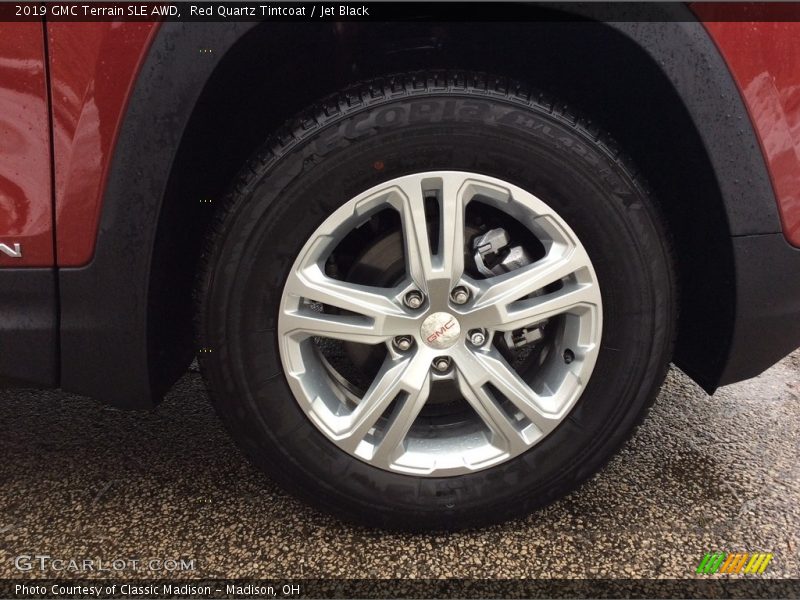 Red Quartz Tintcoat / Jet Black 2019 GMC Terrain SLE AWD
