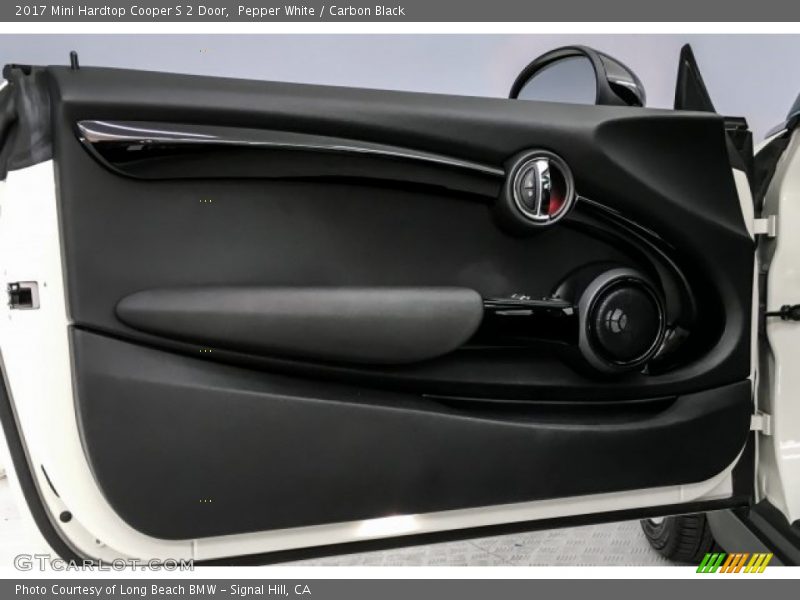 Pepper White / Carbon Black 2017 Mini Hardtop Cooper S 2 Door