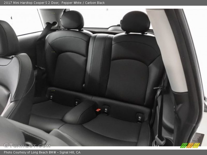 Pepper White / Carbon Black 2017 Mini Hardtop Cooper S 2 Door