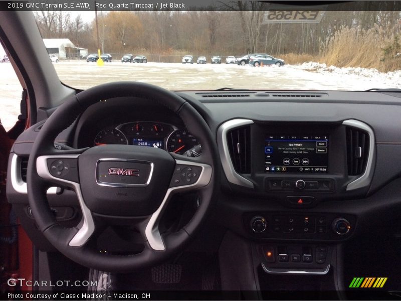 Red Quartz Tintcoat / Jet Black 2019 GMC Terrain SLE AWD