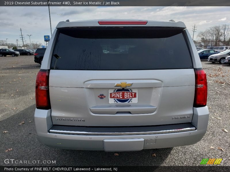 Silver Ice Metallic / Jet Black 2019 Chevrolet Suburban Premier 4WD