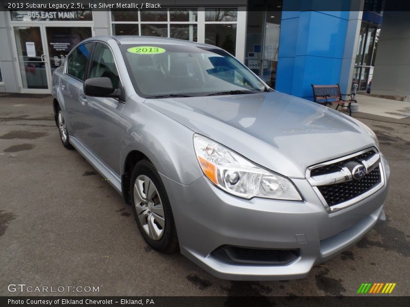Ice Silver Metallic / Black 2013 Subaru Legacy 2.5i