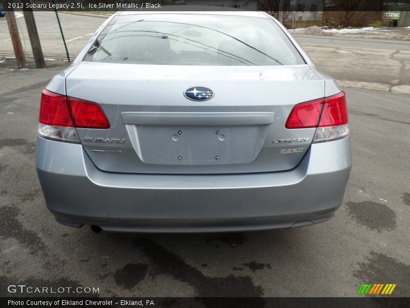 Ice Silver Metallic / Black 2013 Subaru Legacy 2.5i