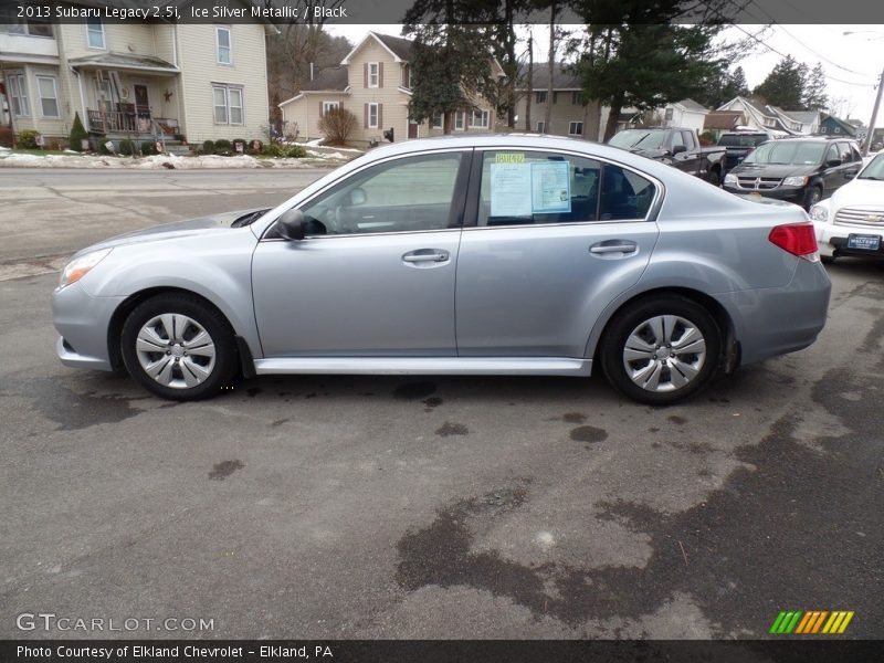 Ice Silver Metallic / Black 2013 Subaru Legacy 2.5i