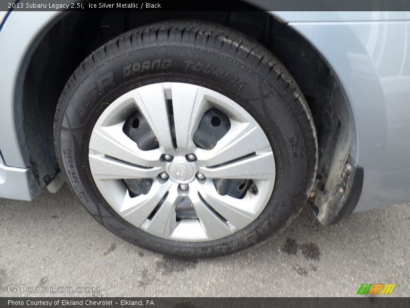 Ice Silver Metallic / Black 2013 Subaru Legacy 2.5i