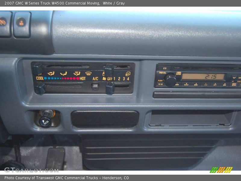 White / Gray 2007 GMC W Series Truck W4500 Commercial Moving