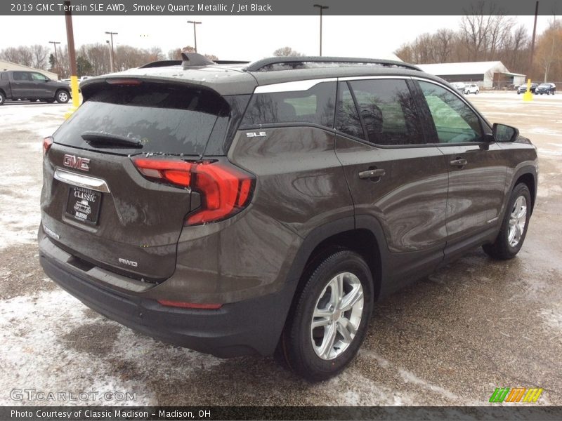 Smokey Quartz Metallic / Jet Black 2019 GMC Terrain SLE AWD