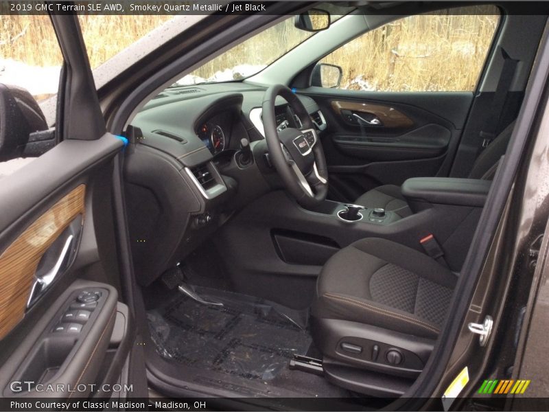 Smokey Quartz Metallic / Jet Black 2019 GMC Terrain SLE AWD