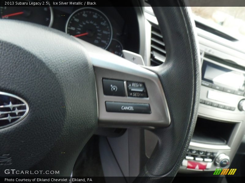 Ice Silver Metallic / Black 2013 Subaru Legacy 2.5i