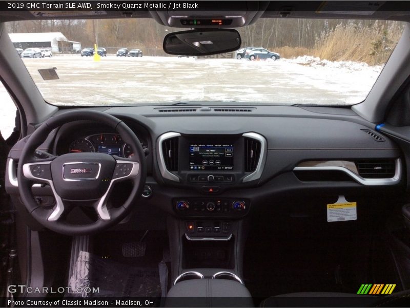 Smokey Quartz Metallic / Jet Black 2019 GMC Terrain SLE AWD
