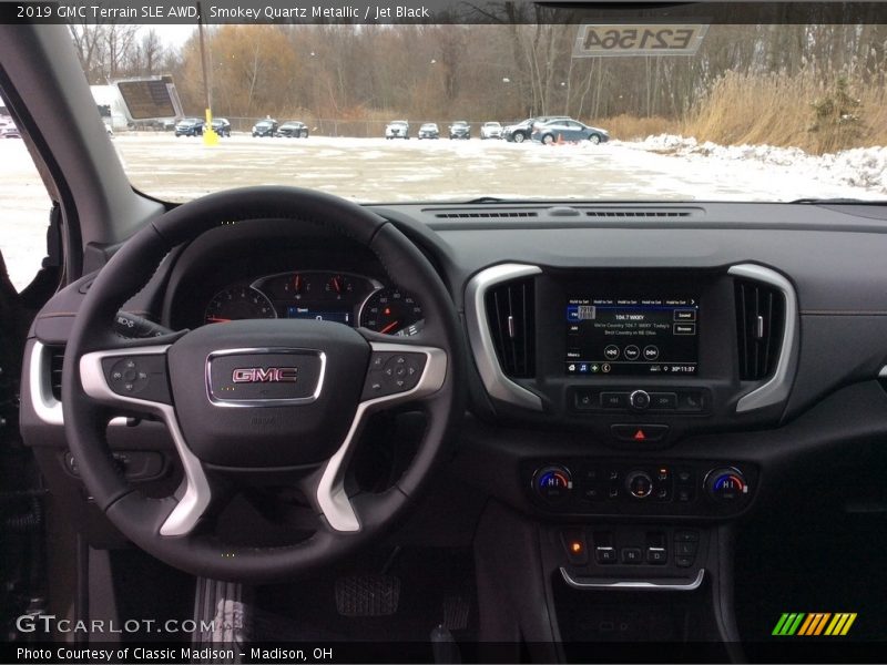 Smokey Quartz Metallic / Jet Black 2019 GMC Terrain SLE AWD