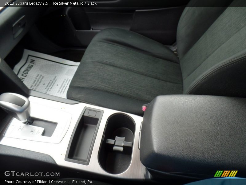 Ice Silver Metallic / Black 2013 Subaru Legacy 2.5i