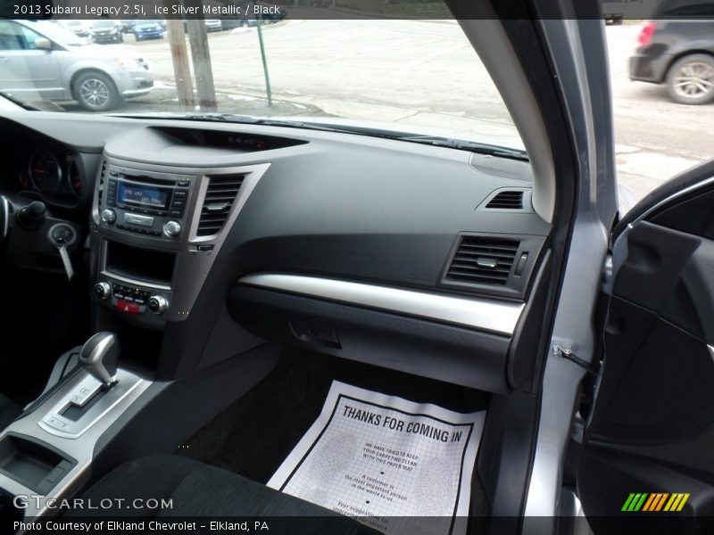 Ice Silver Metallic / Black 2013 Subaru Legacy 2.5i