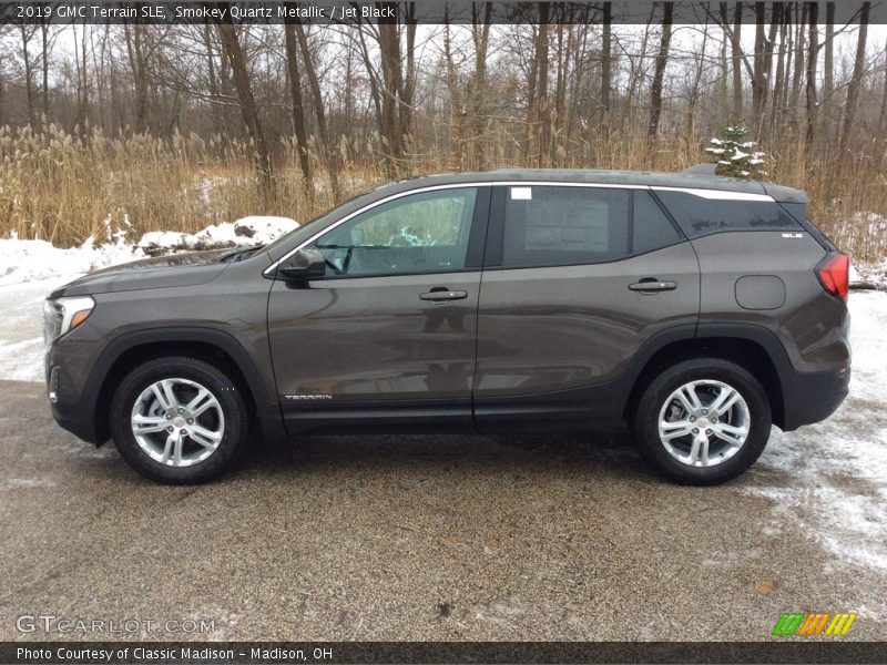 Smokey Quartz Metallic / Jet Black 2019 GMC Terrain SLE