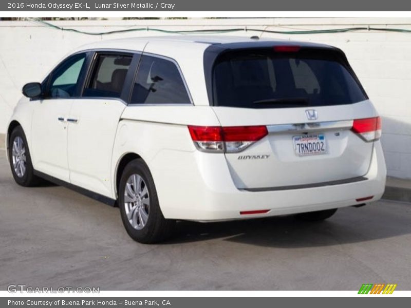 Lunar Silver Metallic / Gray 2016 Honda Odyssey EX-L