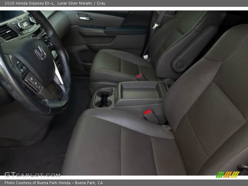 Lunar Silver Metallic / Gray 2016 Honda Odyssey EX-L