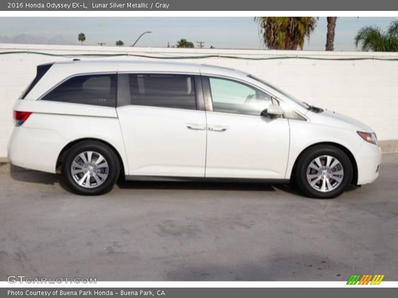 Lunar Silver Metallic / Gray 2016 Honda Odyssey EX-L