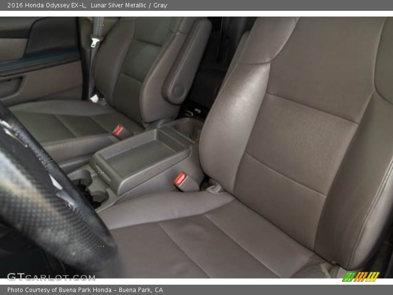 Lunar Silver Metallic / Gray 2016 Honda Odyssey EX-L