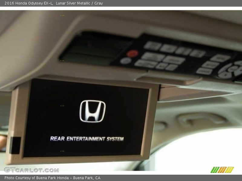 Lunar Silver Metallic / Gray 2016 Honda Odyssey EX-L