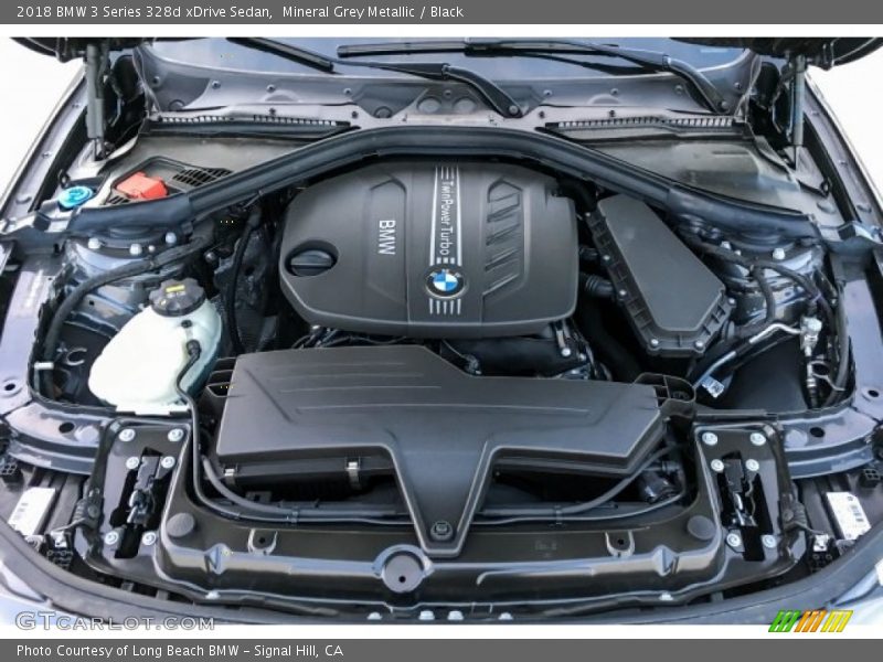  2018 3 Series 328d xDrive Sedan Engine - 2.0 Liter d TwinPower Turbo-Diesel DOHC 16-Valve 4 Cylinder