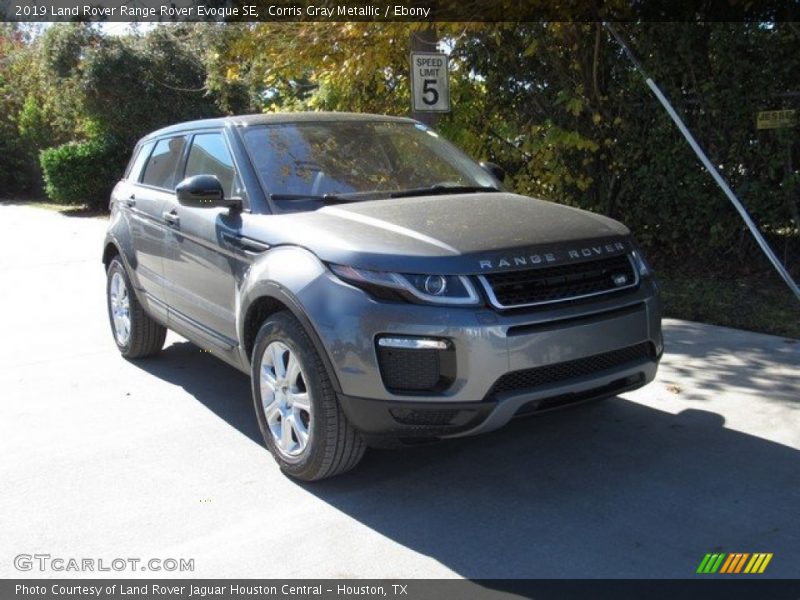 Corris Gray Metallic / Ebony 2019 Land Rover Range Rover Evoque SE