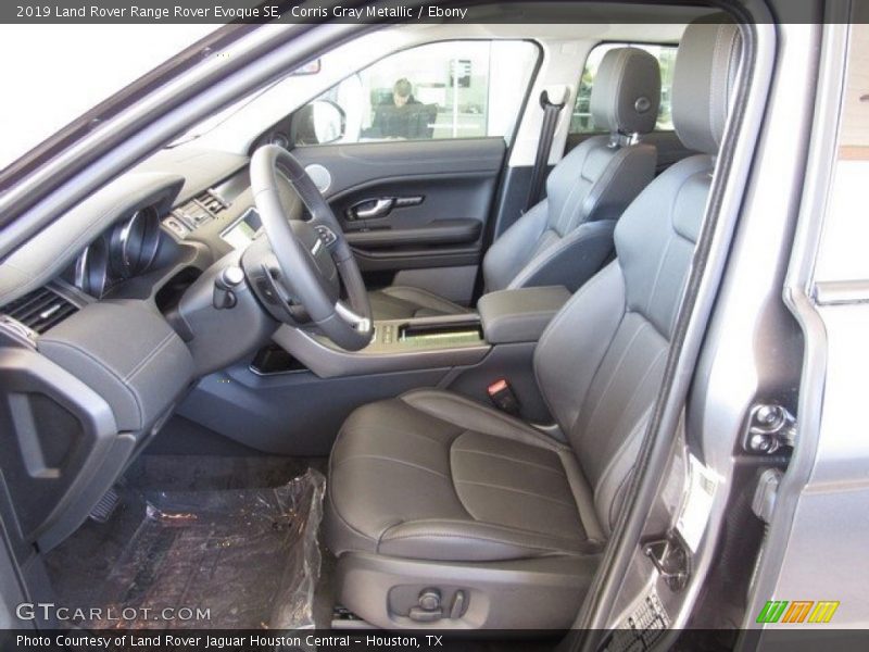  2019 Range Rover Evoque SE Ebony Interior