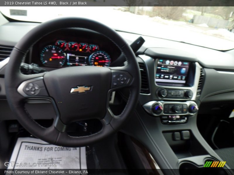Black / Jet Black 2019 Chevrolet Tahoe LS 4WD