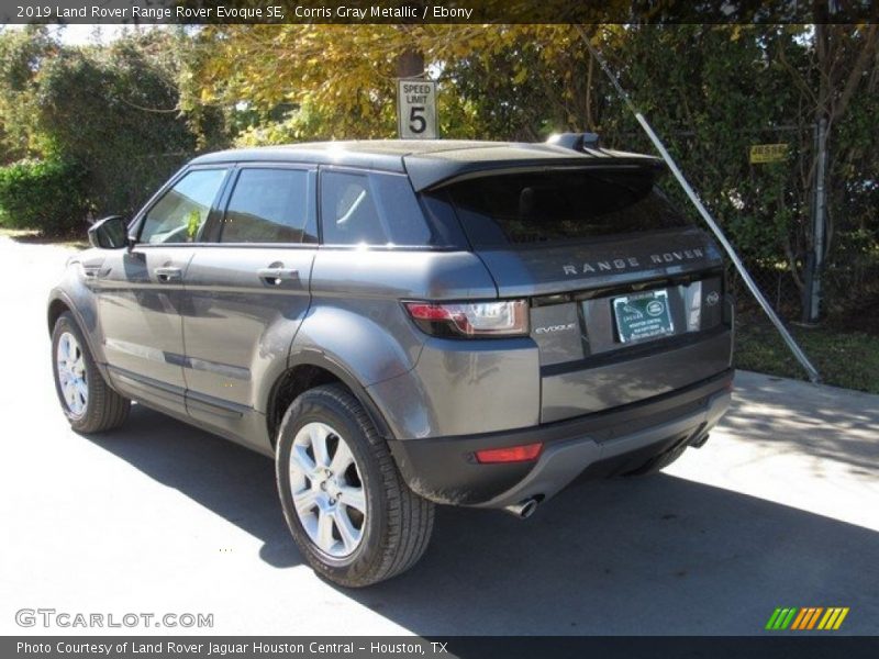 Corris Gray Metallic / Ebony 2019 Land Rover Range Rover Evoque SE