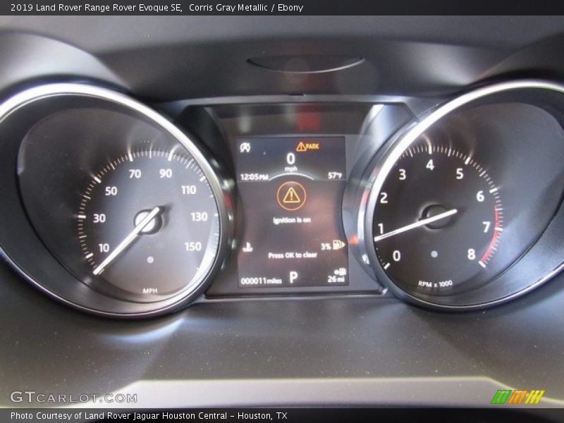  2019 Range Rover Evoque SE SE Gauges