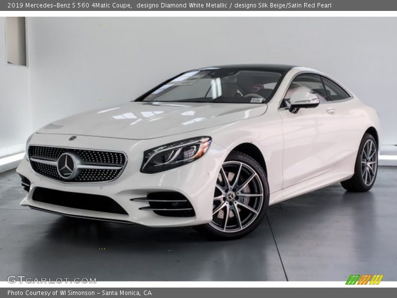  2019 S 560 4Matic Coupe designo Diamond White Metallic