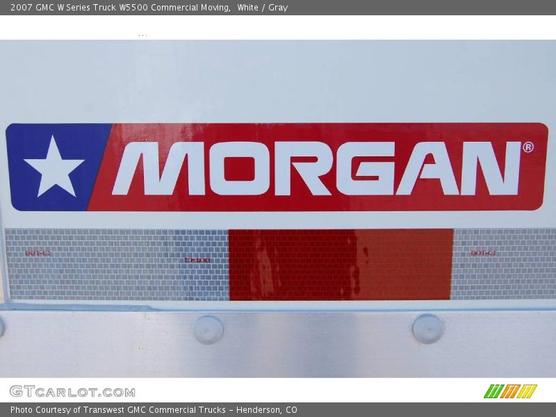 White / Gray 2007 GMC W Series Truck W5500 Commercial Moving