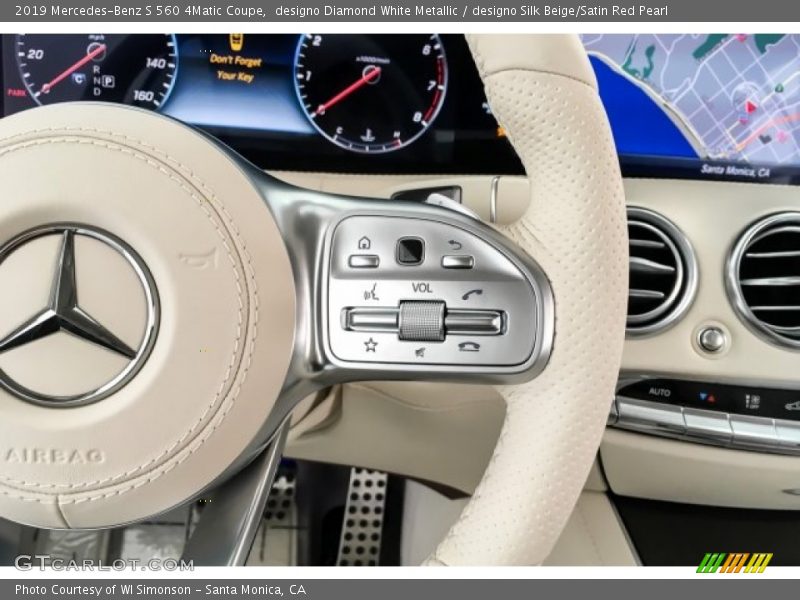  2019 S 560 4Matic Coupe Steering Wheel