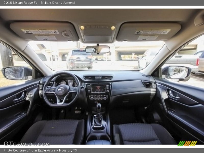 Front Seat of 2018 Rogue SV