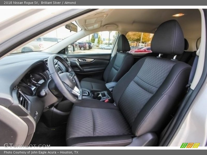Front Seat of 2018 Rogue SV