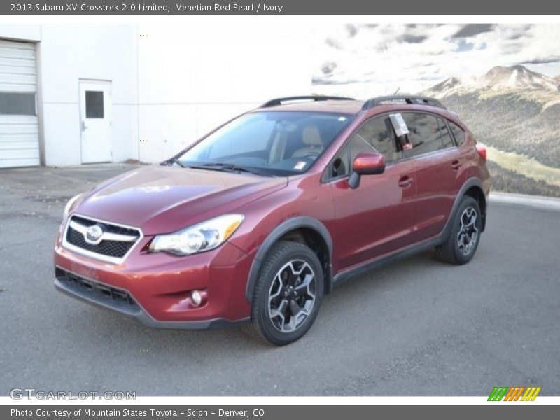 Venetian Red Pearl / Ivory 2013 Subaru XV Crosstrek 2.0 Limited