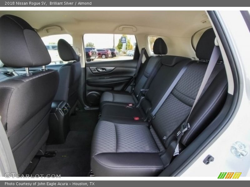 Rear Seat of 2018 Rogue SV