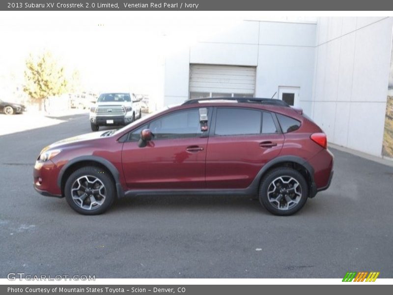 Venetian Red Pearl / Ivory 2013 Subaru XV Crosstrek 2.0 Limited