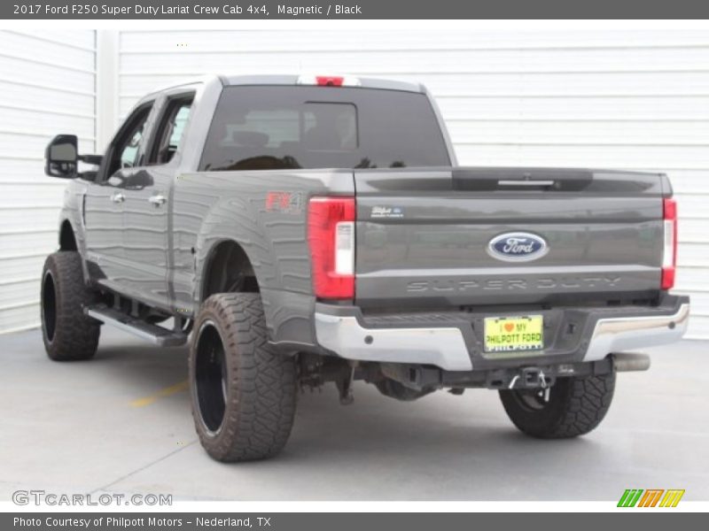 Magnetic / Black 2017 Ford F250 Super Duty Lariat Crew Cab 4x4
