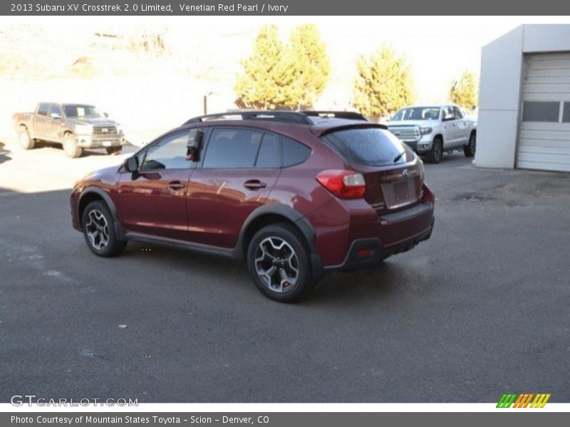 Venetian Red Pearl / Ivory 2013 Subaru XV Crosstrek 2.0 Limited