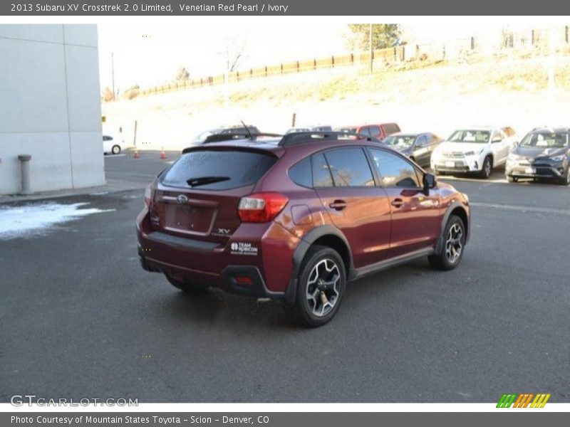 Venetian Red Pearl / Ivory 2013 Subaru XV Crosstrek 2.0 Limited